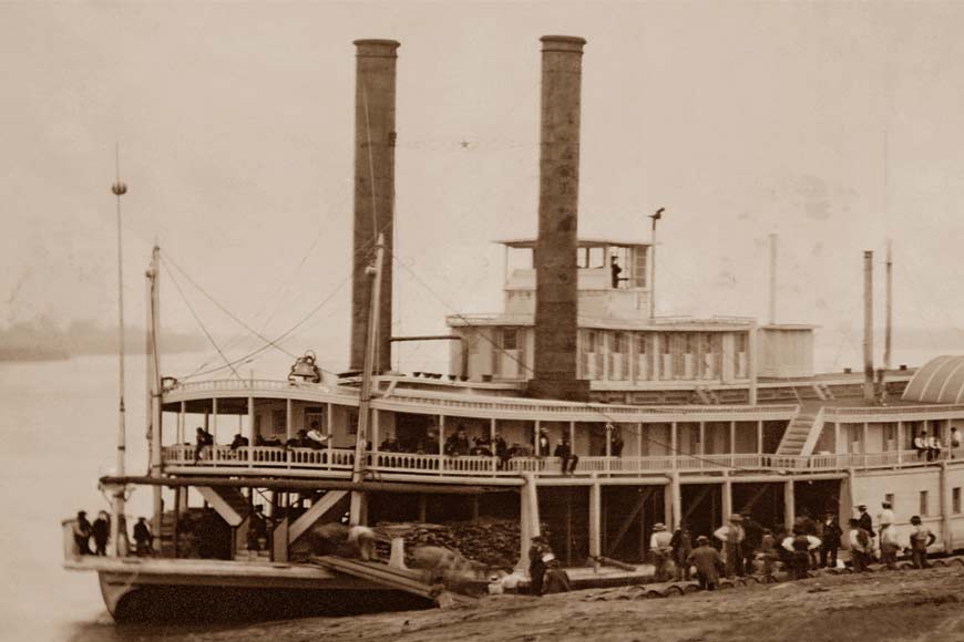 Steamships of British Bengal: symbolizing the progress of man and his mastery of nature  - GetBengal story