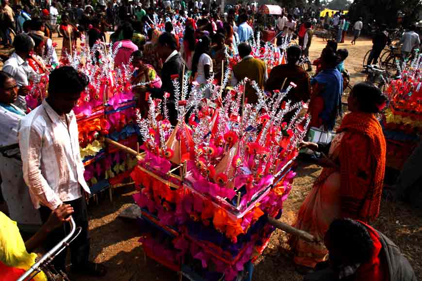 Tusu festival, celebration of harvest season involving the worship of the Goddess Tusu - GetBengal story