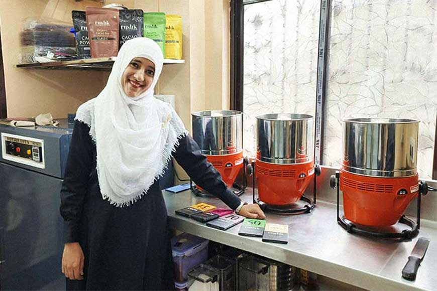 Howrah’s Rushdah Humaira: Bengal’s first bean-to-bar chocolate maker – GetBengal story 